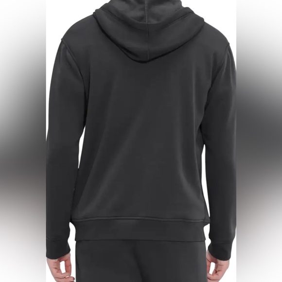 Men’s UGG Gordon Zipped Hoodie Jacket in Black-Fleece-lined-Size Extra Large - Picture 3 of 8